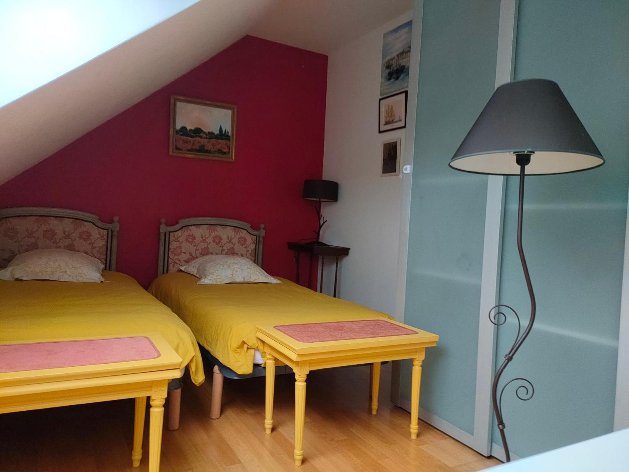 Demeure En Seine - Gites Et Chambres D'Hote En Bord De Seine Caudebec-en-Caux Szoba fotó
