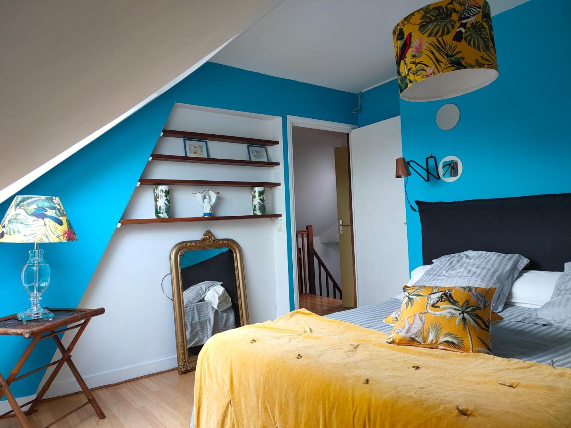 Demeure En Seine - Gites Et Chambres D'Hote En Bord De Seine Caudebec-en-Caux Szoba fotó